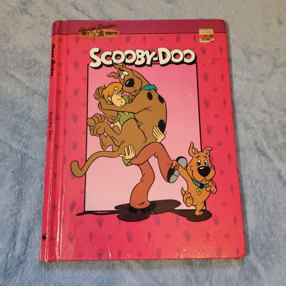 Vintage 1990 Scooby-Doo Scrappy-Doo Shaggy Hardcover Storybook Mallard Press 1st